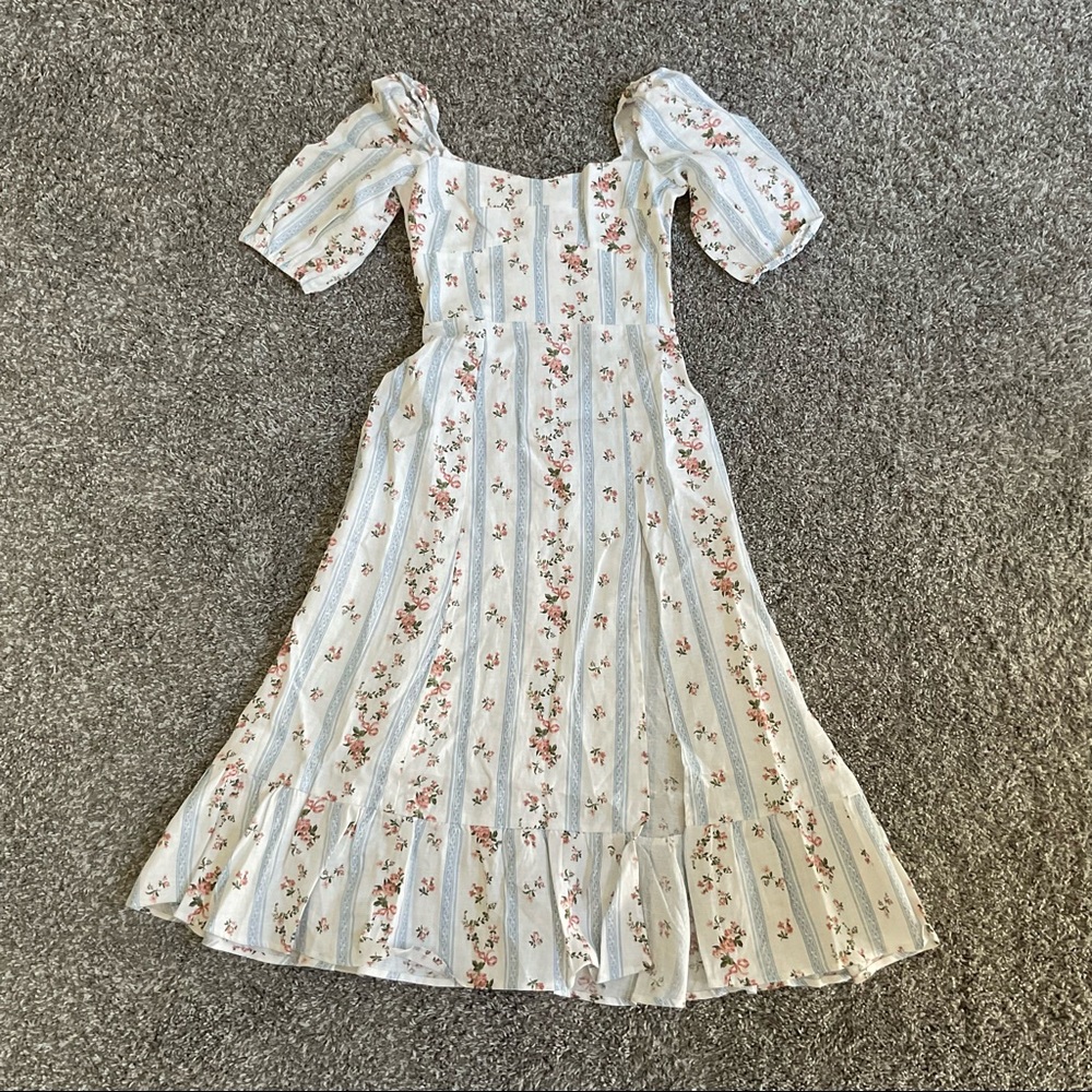 NWOT💎Reformation Belgium Linen Dress - Surrey - Picture 6 of 11